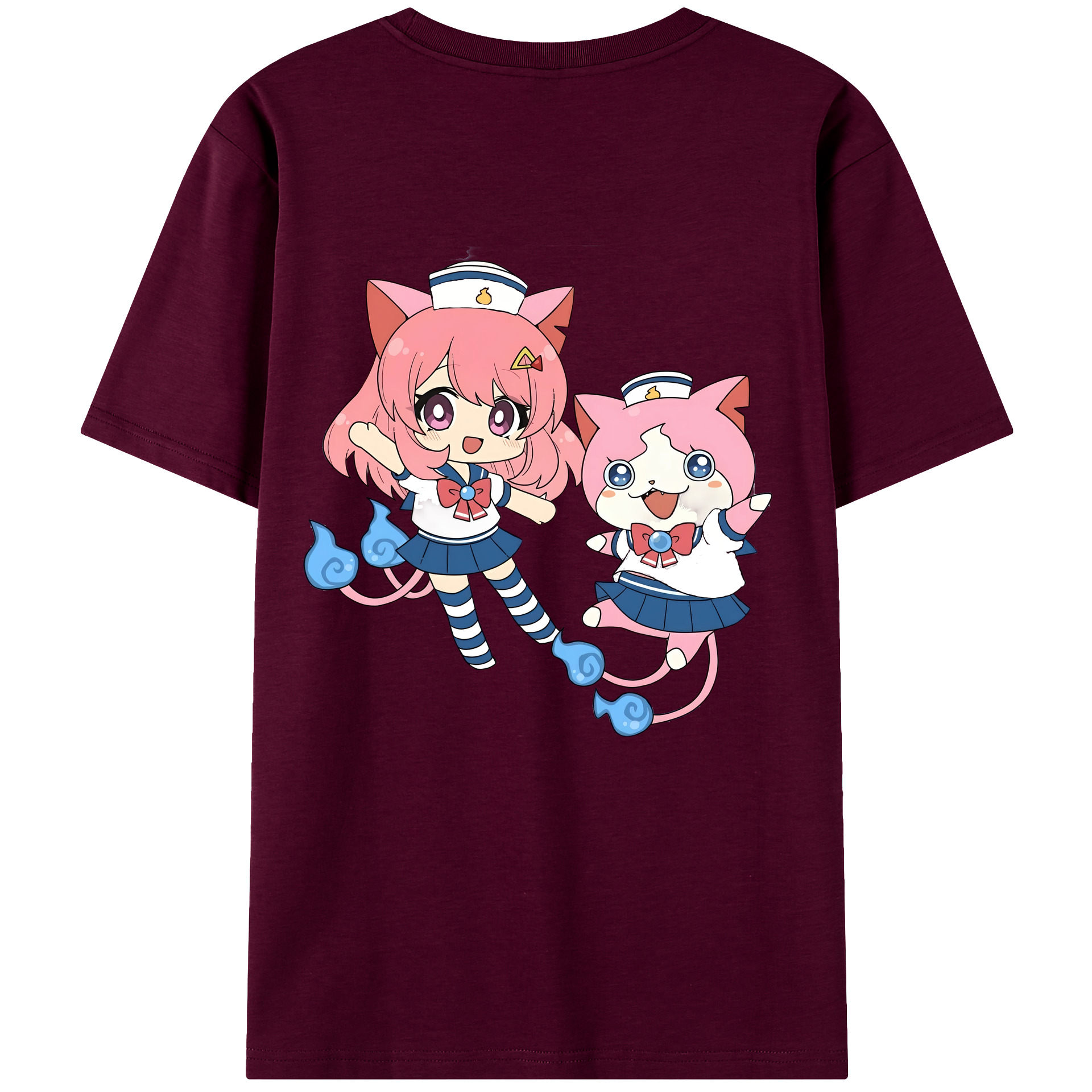 （画像用） 妖怪ウォッチ Yo-kai Watch レディース半袖Tシャツ(バックプリント)